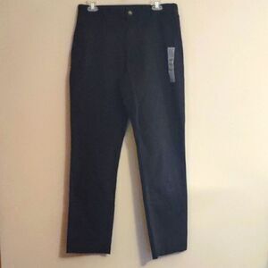 New Old Navy men's 30x30‎ black khaki built-in flex straight pants